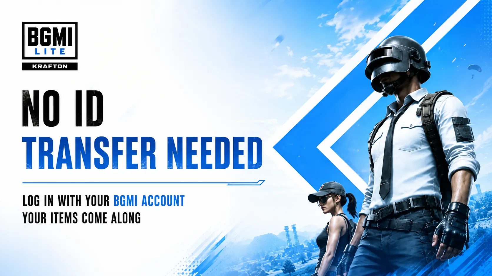 BGMI Lite no account transfer needed confirmation