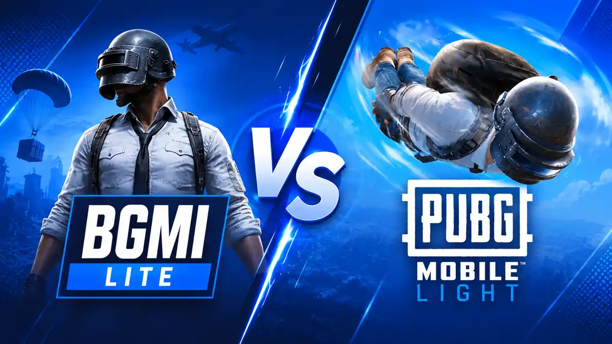 BGMI Lite vs PUBG Mobile LIGHT comparison — download size, cross-play, and launch dates