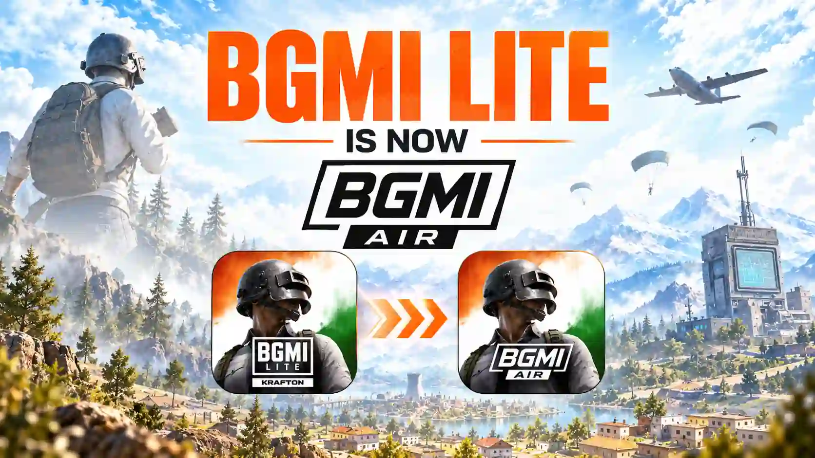 BGMI Lite renamed BGMI Air by KRAFTON India after 10 million pre-registrations