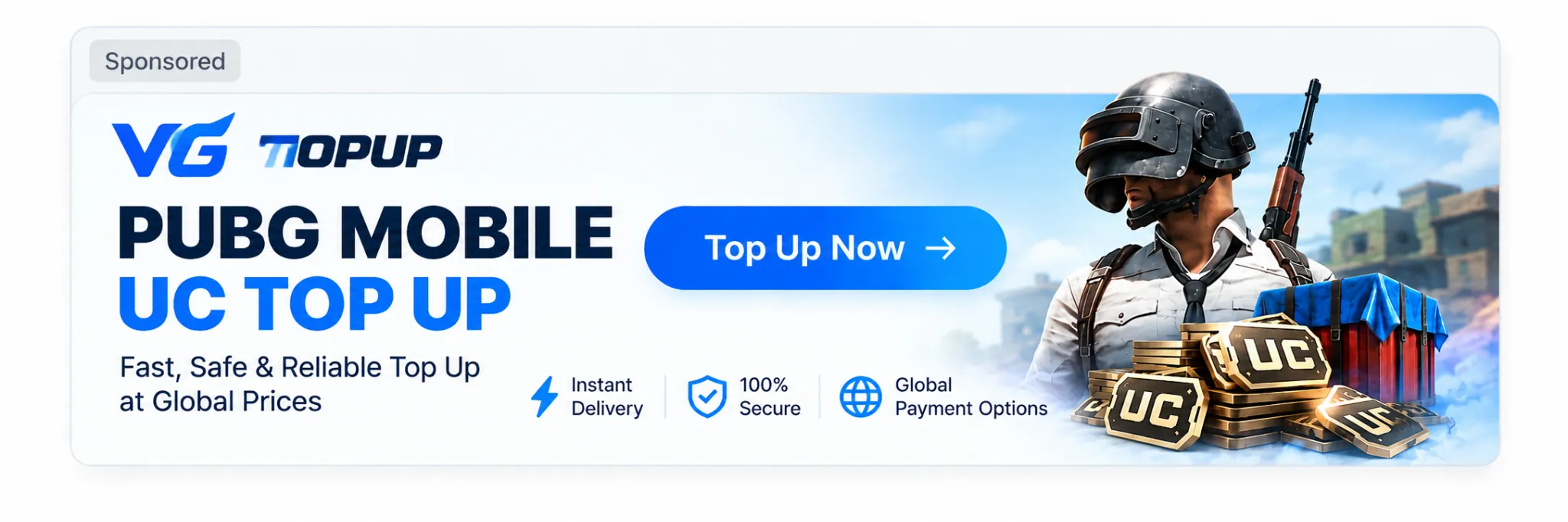 VGTopup PUBG Mobile UC Top Up